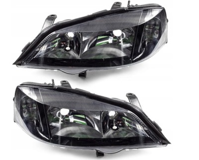 Фара фари лампа opel astra ii g лівий + правий tyc фото №1