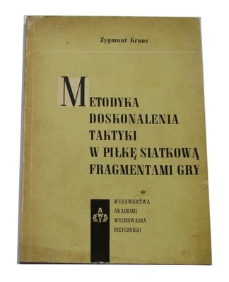 Metodyka doskonalenia taktyki w piłkę siatkową