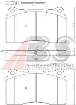 ZAPATAS DE FRENADO PEUGEOT 607 00- 3,0 V6  