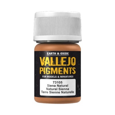 Suchy pigment Vallejo 73.105 Natural Sienna, 35ml