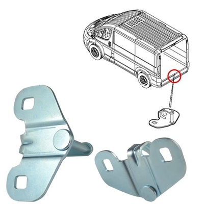 Z GALO SPRAUSTUKAS : DURYS DLA PEUGEOT BOXER CITROEN JUMPER FIAT DUCAT~9569 