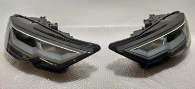 Лампы левая правая audi a6 c8 4k0 full led фото №1