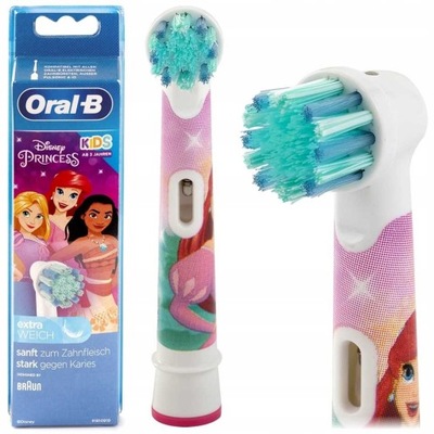 KOŃCÓWKA DO SZCZOTECZKI ORAL-B PRINCESS DLA DZIECI STAGES POWER ORYGINAŁ