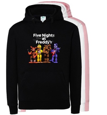 BLUZA DAMSKA Z KAPTUREM FNAF,FIVE NIGHTS AT FREDDY'S L