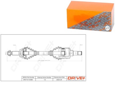 PUSAŠIS PAVAROS FORD FIESTA 01-08 L DRIVE+ 