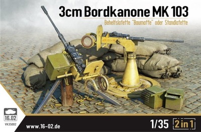 16.02 VK35002 1:35 3cm Bordkanone MK103