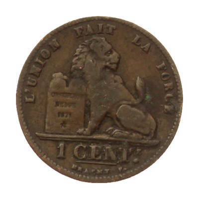 [M12013] Belgia 1 centime 1882