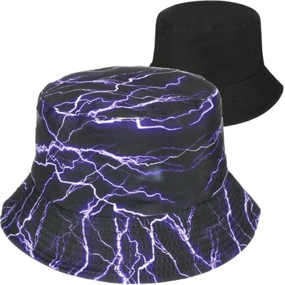 Bucket Hat Kapelusz Rybacki Dwustronny WZORY BH05