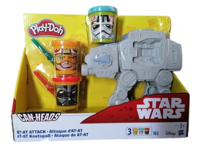 Zestaw Play-Doh Star Wars Can-Heads AT-AT Attack