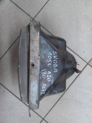 Skoda 105 120 лампа фара левая фото №1