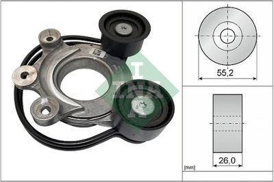 TENSOR CORREA MULTICOSTAL LAND ROVER MHEV (ROZRUSZNIKOALTERNATOR) 5340827  