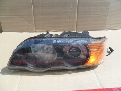 Bmw x5 e53 фара левый лампа перед фото №1
