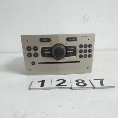 Радио opel zafira 06- 13188463 фото №1