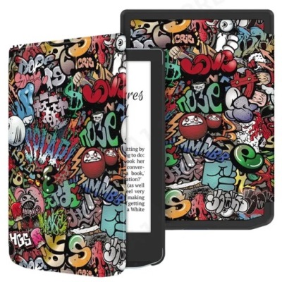 Etui Graficzne do PocketBook Verse Pro 629 634 (Graffiti) /Strado