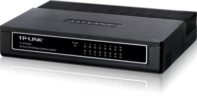 Switch TP-Link TL-SF1016D 16 portów Fast Ethernet Przełącznik do biura domu