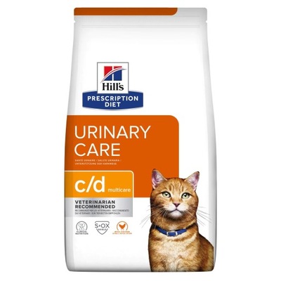 Hill's PD Feline KOT C/D Chicken 3kg Urinary Care