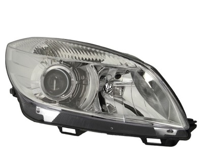 Права лампа фара перед skoda roomster fabia praktik фото №1