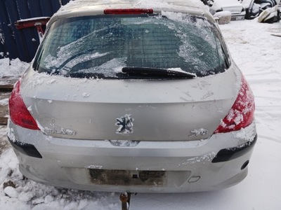 Бампер задняя peugeot 308 etsc 2008 rok фото №1