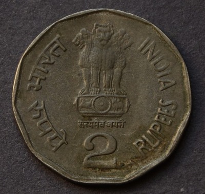 India - 2 rupees 2002
