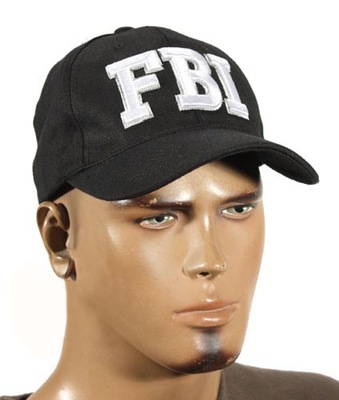 Czapka - FBI - czarna