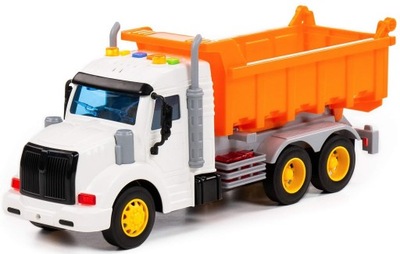 Wywrotka POMARAŃCZOWE AUTO dla Dzieci Ciężarówka Gwarancja RADOŚCI Dziecka