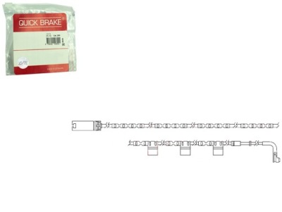 QUICK BRAKE WS 0272 A ЗЄДНАННЯ OSTRZEGAWCZY, ВЖИВАНА OKLADZIN ГАЛЬМІВНИХ 