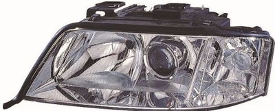 REFLEKTORIUS AUDI A6 (4AB/C5) 01/97-04 XENON D2S/H7 PR REG. ELEKTR. 99>01 