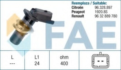 ДАТЧИК ОБОРОТОВ ВАЛА ШАТУННЫЕ. PSA