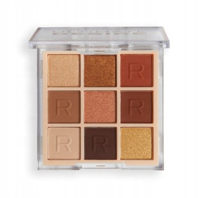 Makeup Revolution paleta cieni 9 Into The Bronze