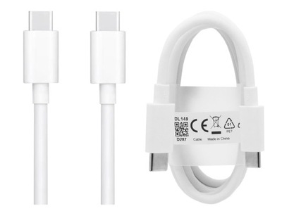 ORYGINALNY KABEL OPPO SUPERVOOC SuperDart USB C > USB C MAX 80W 8A I 1m