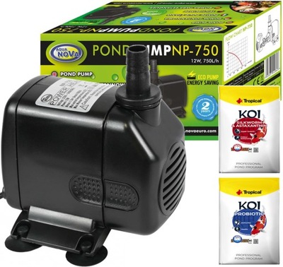 AQUA NOVA Pond Pump NP-750 Pompa Fontannowa Oczka