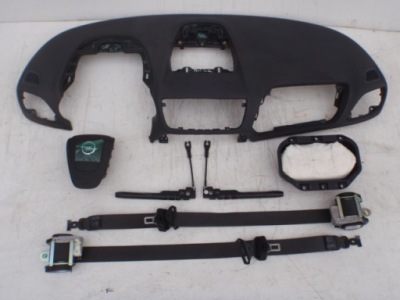 Opel mokka панель приладів панель приладів консоль подушки безпеки ремені фото №1