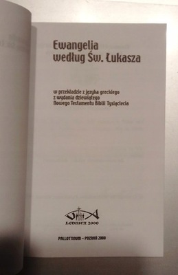 Ewangelia wg św. Łukasza 2000 Lednica