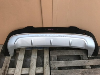 Бампер задняя задний volvo xc40 cross country спойлер фото №1