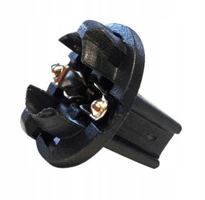 Цоколь разъём лампочка led r10 t10 w5w фото №1