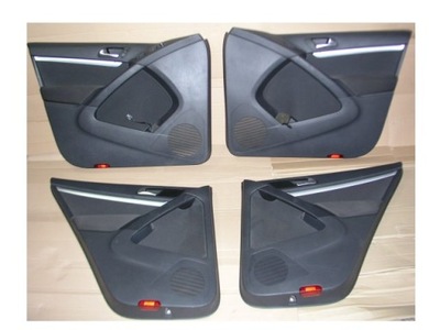 Volkswagen tiguan 5n0 5n оббивка двері обшивка фото №1