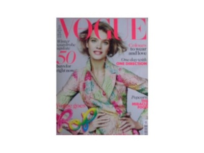 Vogue British december z 2012 roku