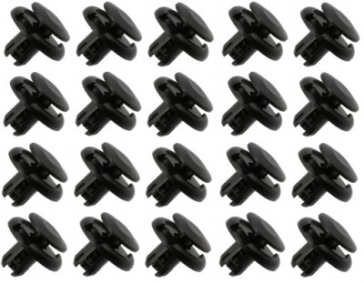 20x клипса штифт подкрылок honda accord city civic фото №1