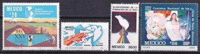 MEKSYK** Mi 1955, 1956, 1957, 1970 serie