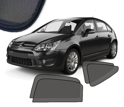 ZASŁONKI DEDYKOWANE DO CITROEN C4 I 2004-2010