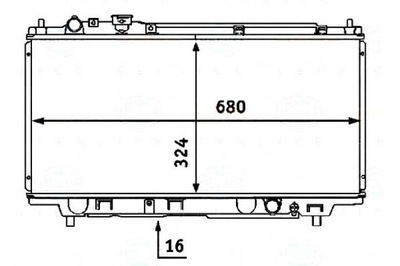 BEHR HELLA RADIATOR MAZDA 323F/C 94-98 - milautoparts-fr.ukrlive.com