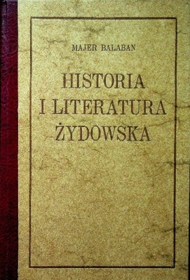 Historia i Literatura Żydowska reprint z 1925 r