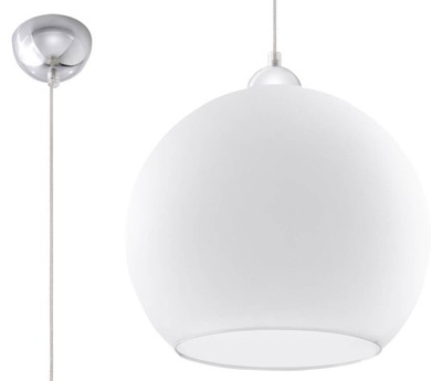 SL.0256 Lampa wisząca kula szklana E27 BALL SOLLUX