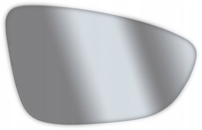 Вкладыш зеркало vw passat cc eos b7 eu pł правое фото №1