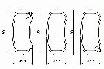 ZAPATAS DE FRENADO HYUNDAI ACCENT 05- PARTE TRASERA  