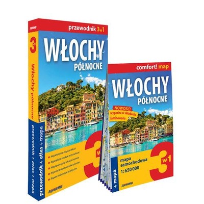 WŁOCHY PÓŁNOCNE 3w1 PRZEWODNIK+AT+MAPA EXPRESS MAP