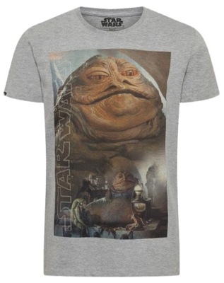 MĘSKI T-SHIRT STAR WARS JABBA GWIEZDNE WOJNY L