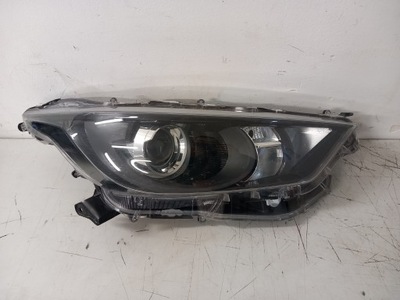 Фара лампа правый перед toyota yaris iv фото №1