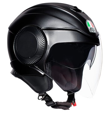 Kask motocyklowy otwarty AGV Orbyt Czarny Mat M