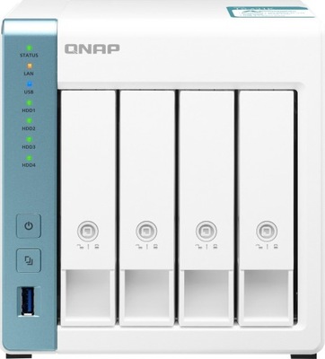 Serwer plików NAS QNAP TS-431K 4x0HDD, 2xLAN, 3xUSB / uszkodzony